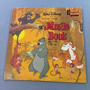 Vintage Walt Disney Jungle Book And Other Jungle Favorites LP DQ-1304